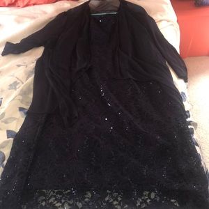 Catherine’s sparkling lace jacket dress 28w